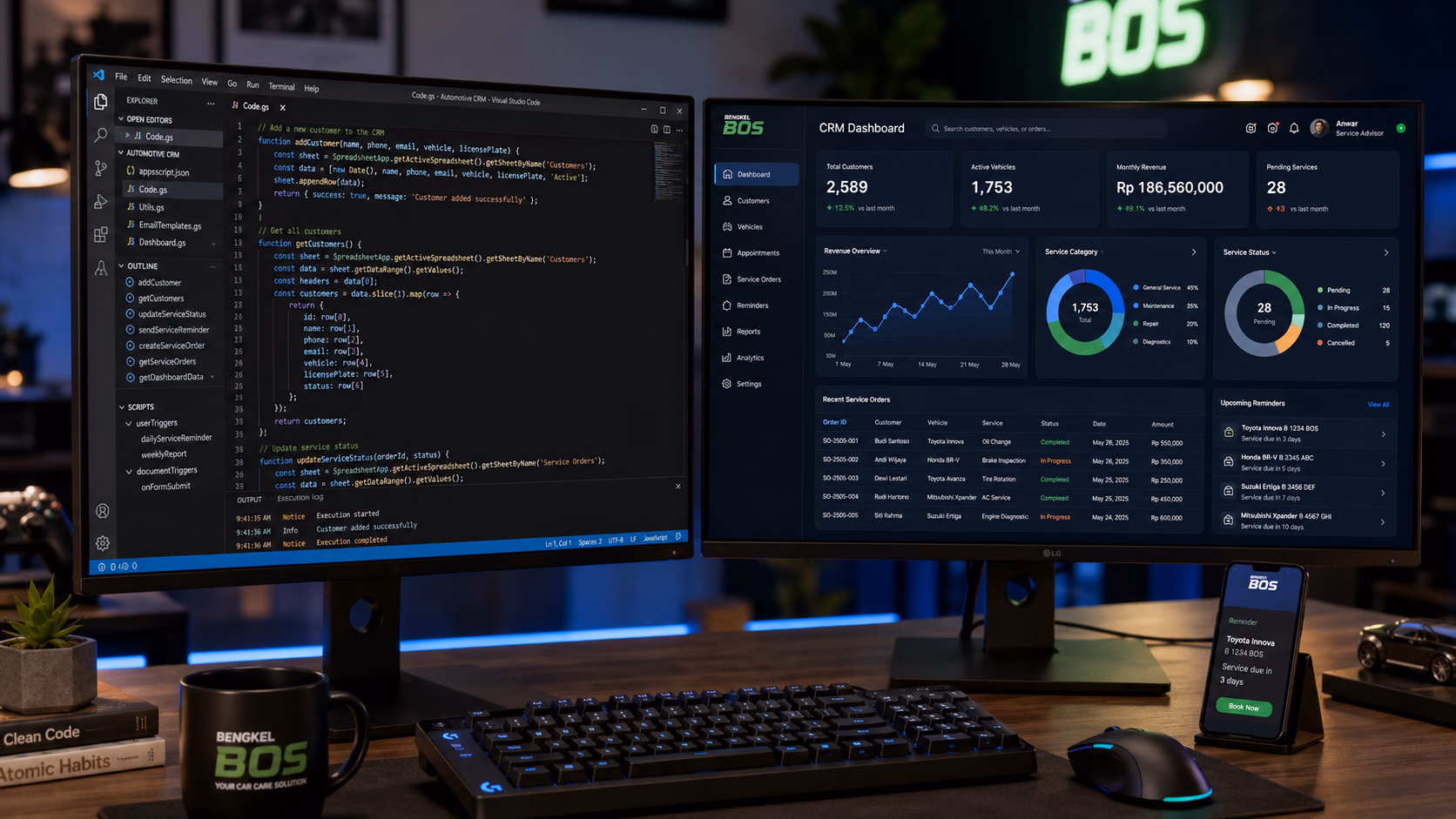 Membangun Dashboard Monitoring Real-Time dengan Google Apps Script